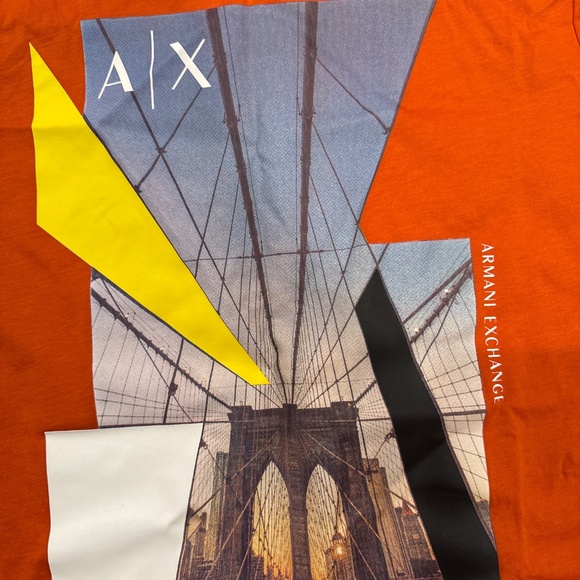Armani Exchange short sleeve graphic top - Picture 2 of 6